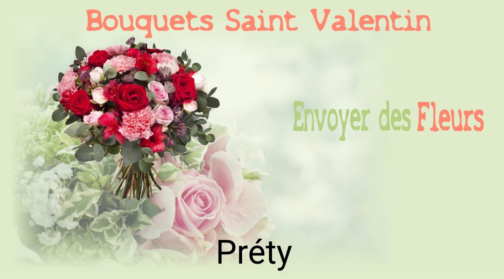 Roses de Saint-Valentin livrées à Préty